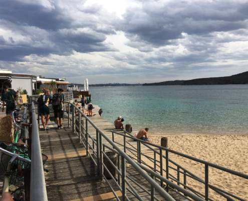 Manly Ferry at Manly Cove Beach