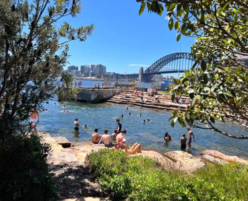 Harbour Bridge view from Marrinawi Cove