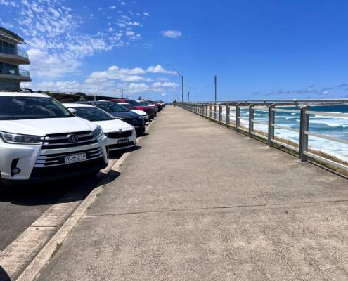 Parking at North Cronulla Beach