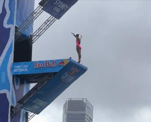 Red Bull Cliff Diving competition