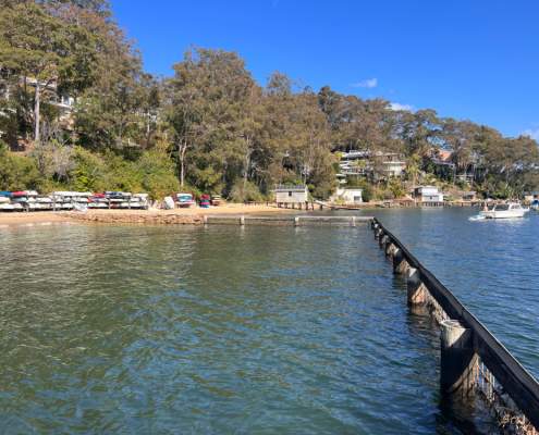 Paradise Beach swimming zone