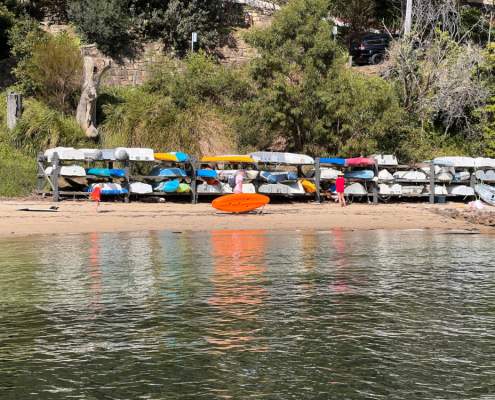 Paradise Beach kayaks