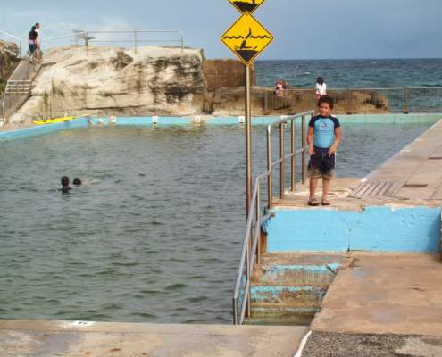 Queenscliff Beach rockpool