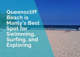 Queenscliff Beach in summer