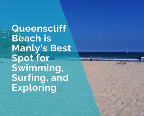 Queenscliff Beach in summer